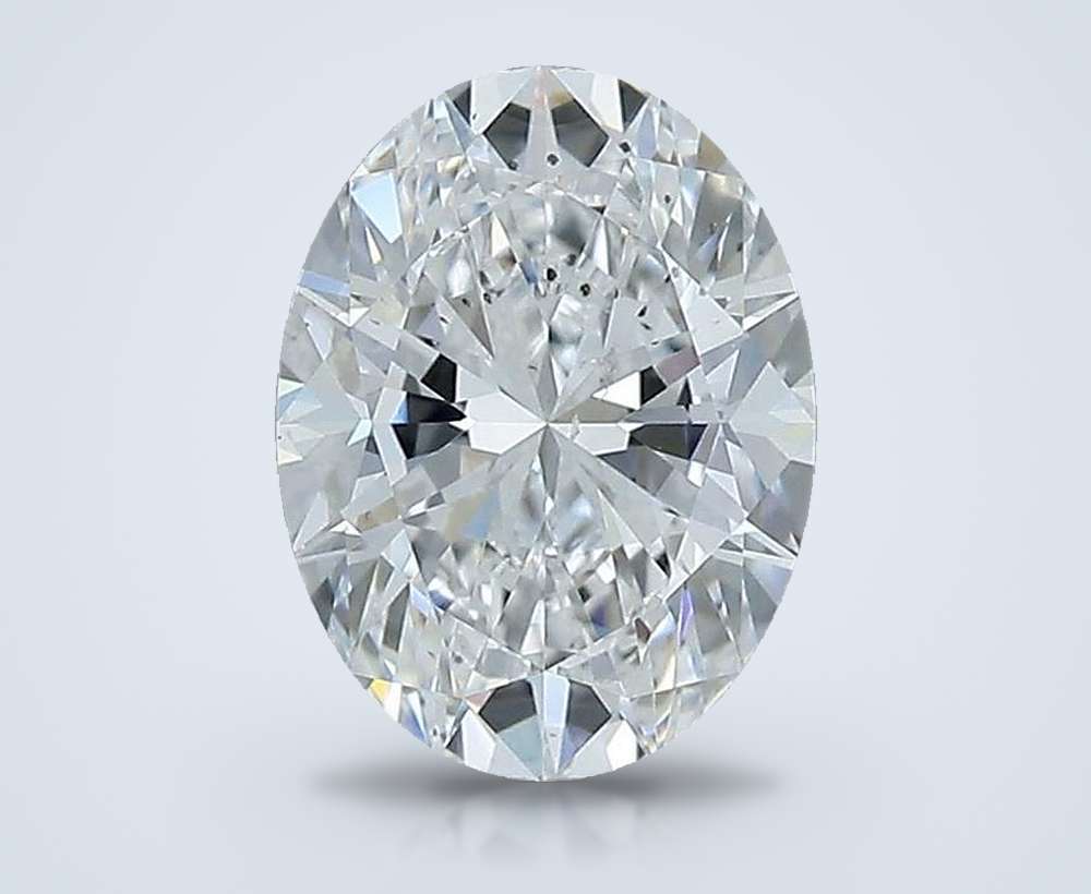 0.80 Carat Oval Natural Diamond