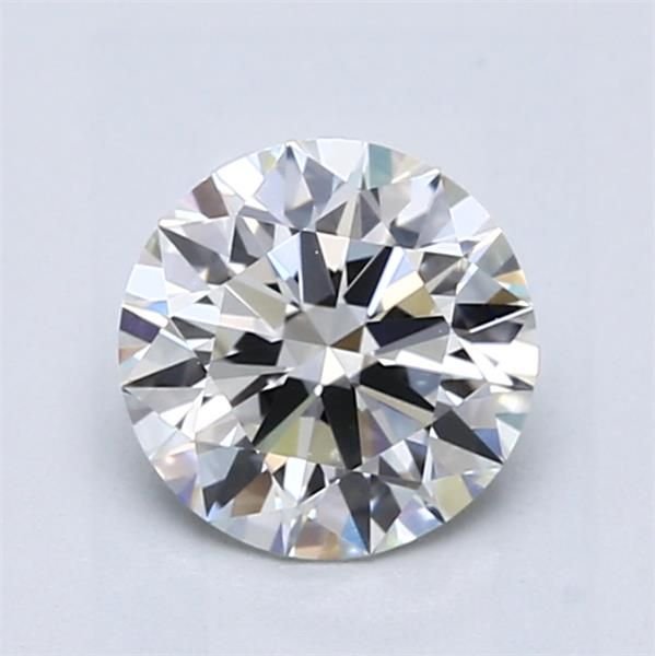 1.26ct H IF Rare Carat Ideal Cut Round Diamond