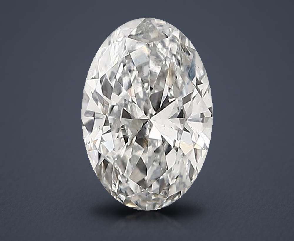 0.62 Carat Oval Lab Diamond