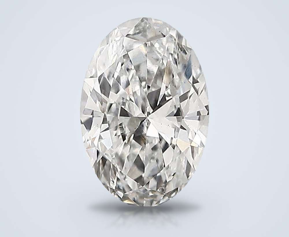 0.62 Carat Oval Lab Diamond