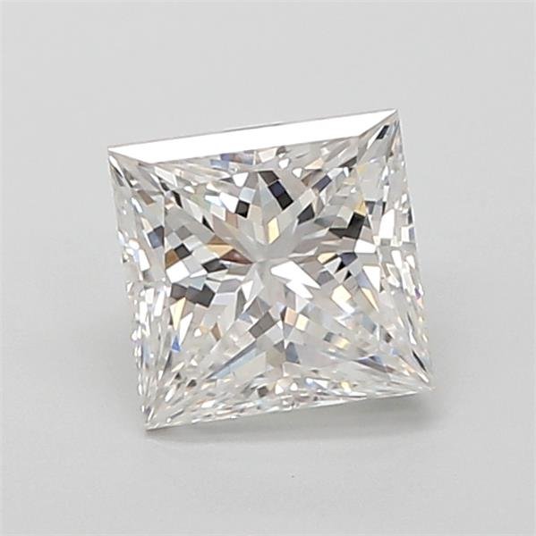 1.55ct F VS1 Rare Carat Ideal Cut Princess Lab Grown Diamond