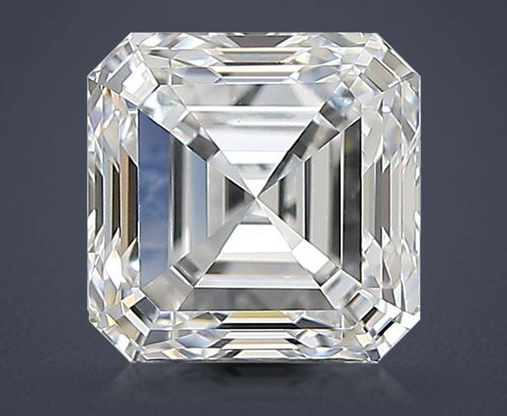 1.70 Carat Asscher Natural Diamond