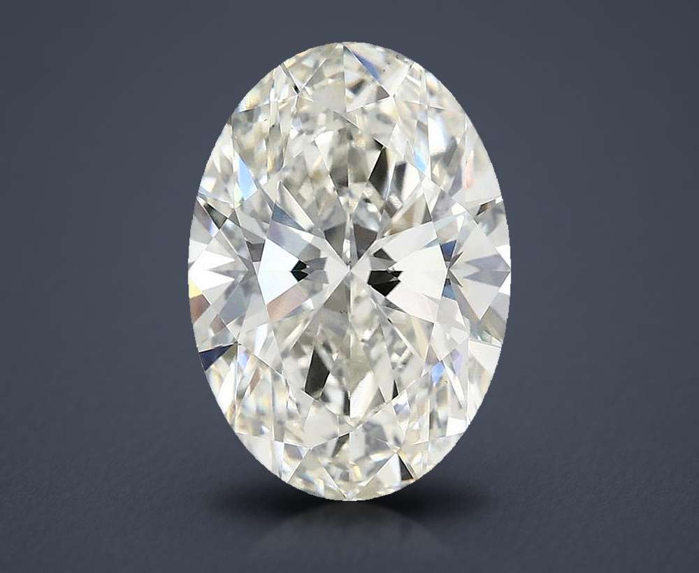 4.00 Carat Oval Lab Diamond
