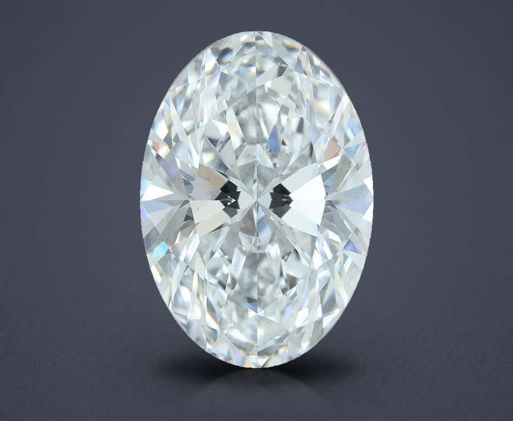 8.03 Carat Oval Lab Diamond