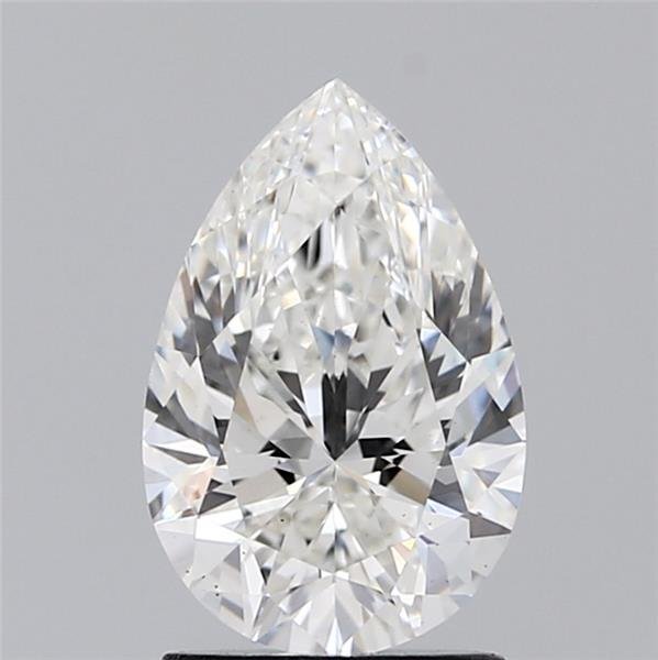 1.63ct G VS2 Rare Carat Ideal Cut Pear Lab Grown Diamond