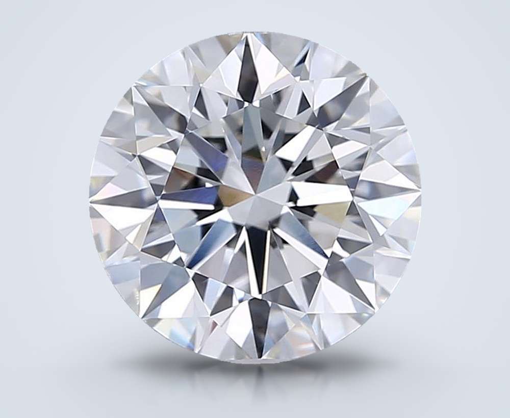 4.03 Carat Round Lab Diamond