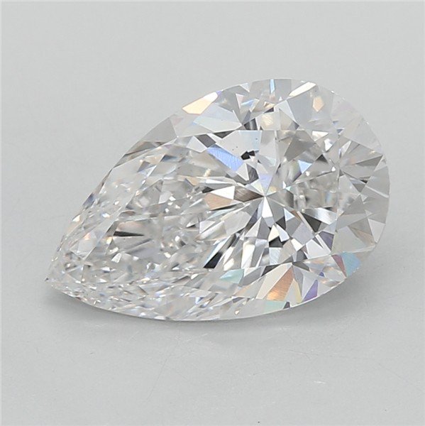 2.50 Carat Pear Lab Diamond