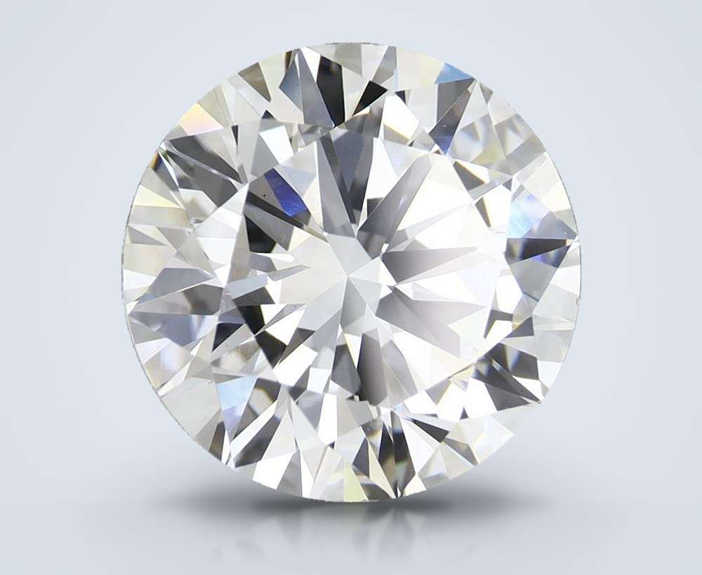 5.52 Carat Round Lab Diamond