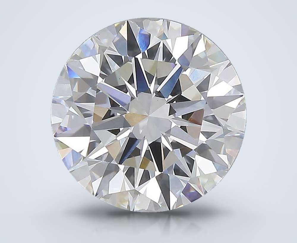 4.60 Carat Round Lab Diamond