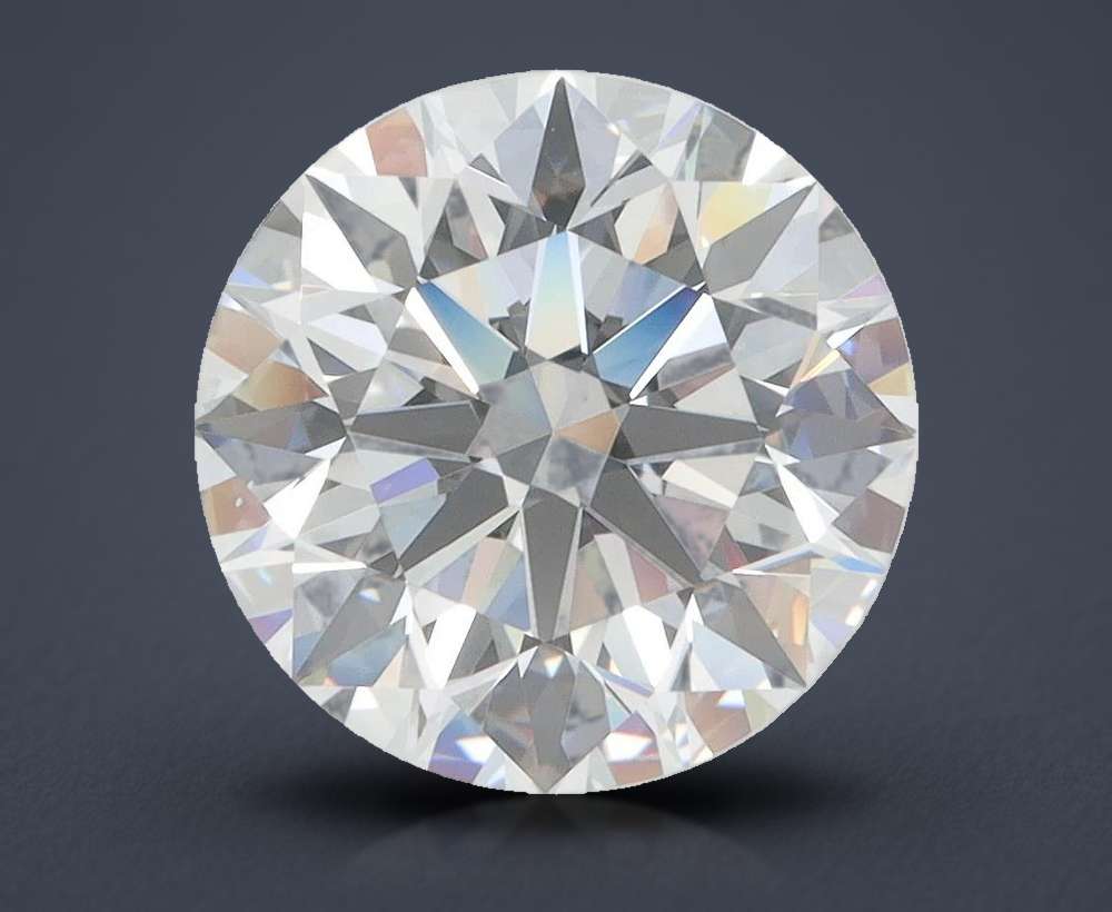 4.06 Carat Round Lab Diamond