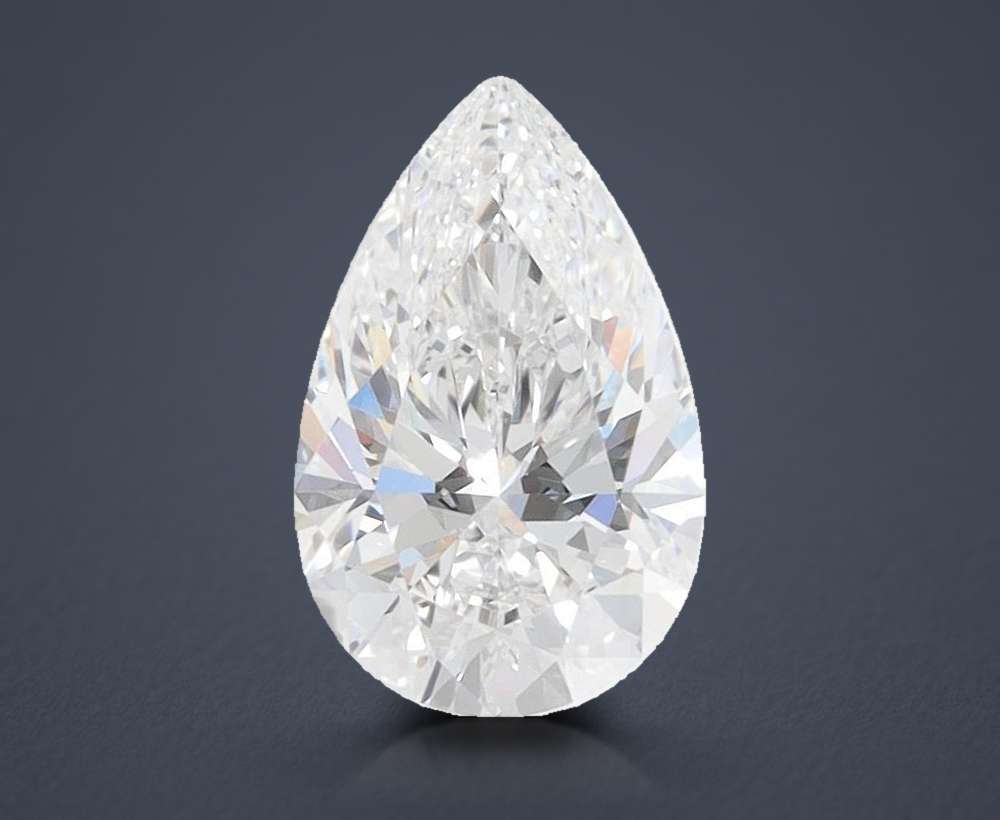 1.50 Carat Pear Lab Diamond