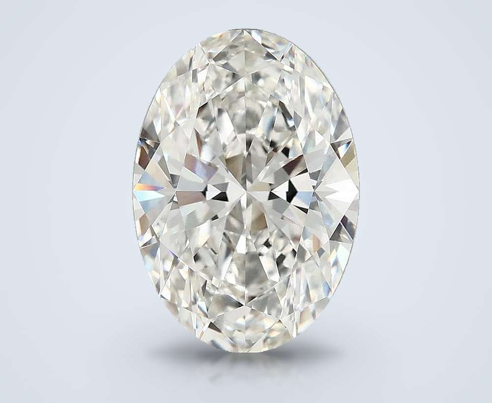 4.74 Carat Oval Lab Diamond