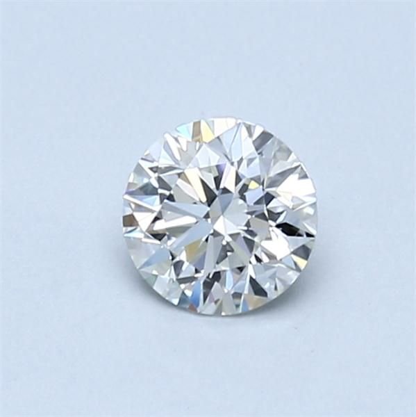 0.44ct H IF Rare Carat Ideal Cut Round Diamond