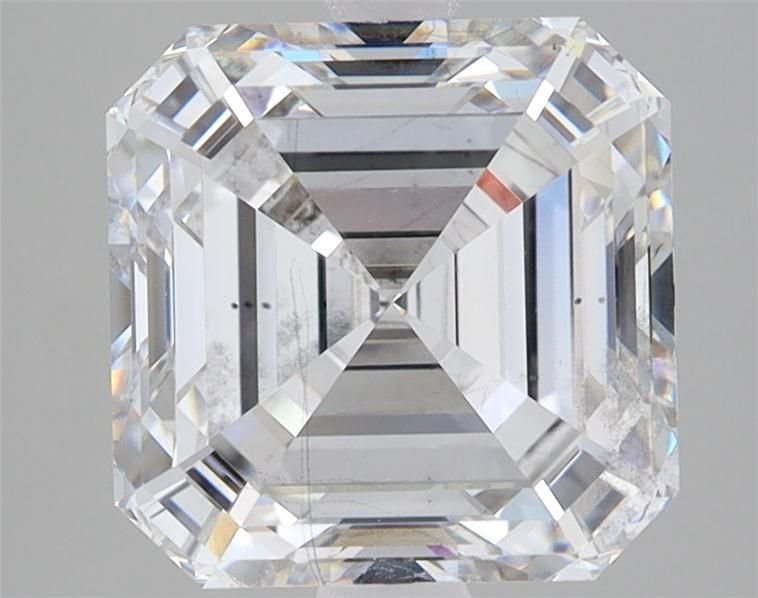 4.06ct G SI1 Excellent Cut Asscher Lab Grown Diamond