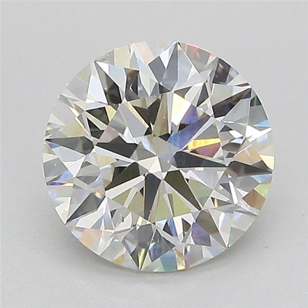 2.26ct I VS1 Excellent Cut Round Lab Grown Diamond