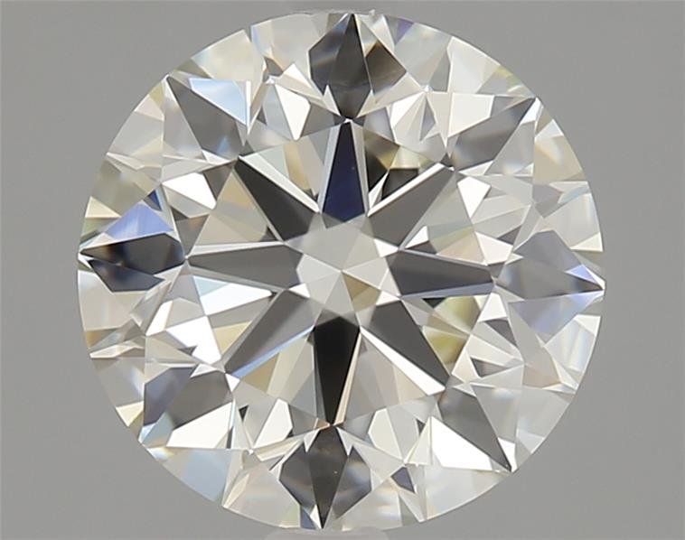 2.21ct K VVS2 Rare Carat Ideal Cut Round Diamond