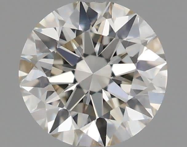 0.59ct J VVS2 Rare Carat Ideal Cut Round Diamond