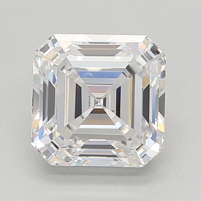 1.50ct D VS2 Rare Carat Ideal Cut Asscher Lab Grown Diamond