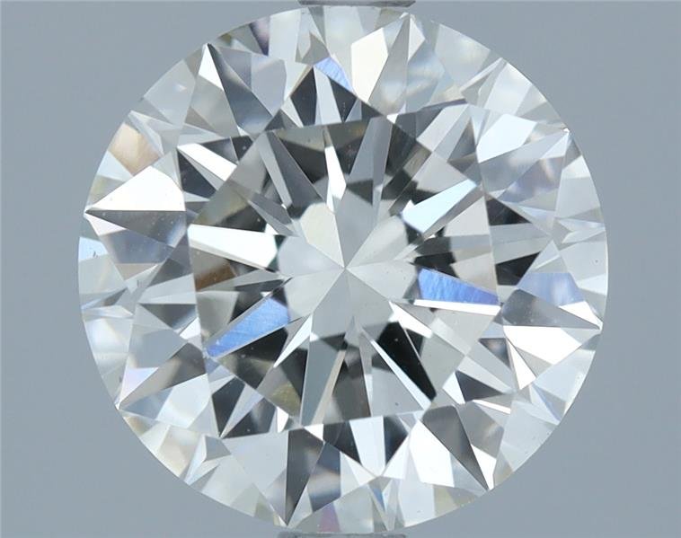 2.04ct I VVS2 Excellent Cut Round Lab Grown Diamond