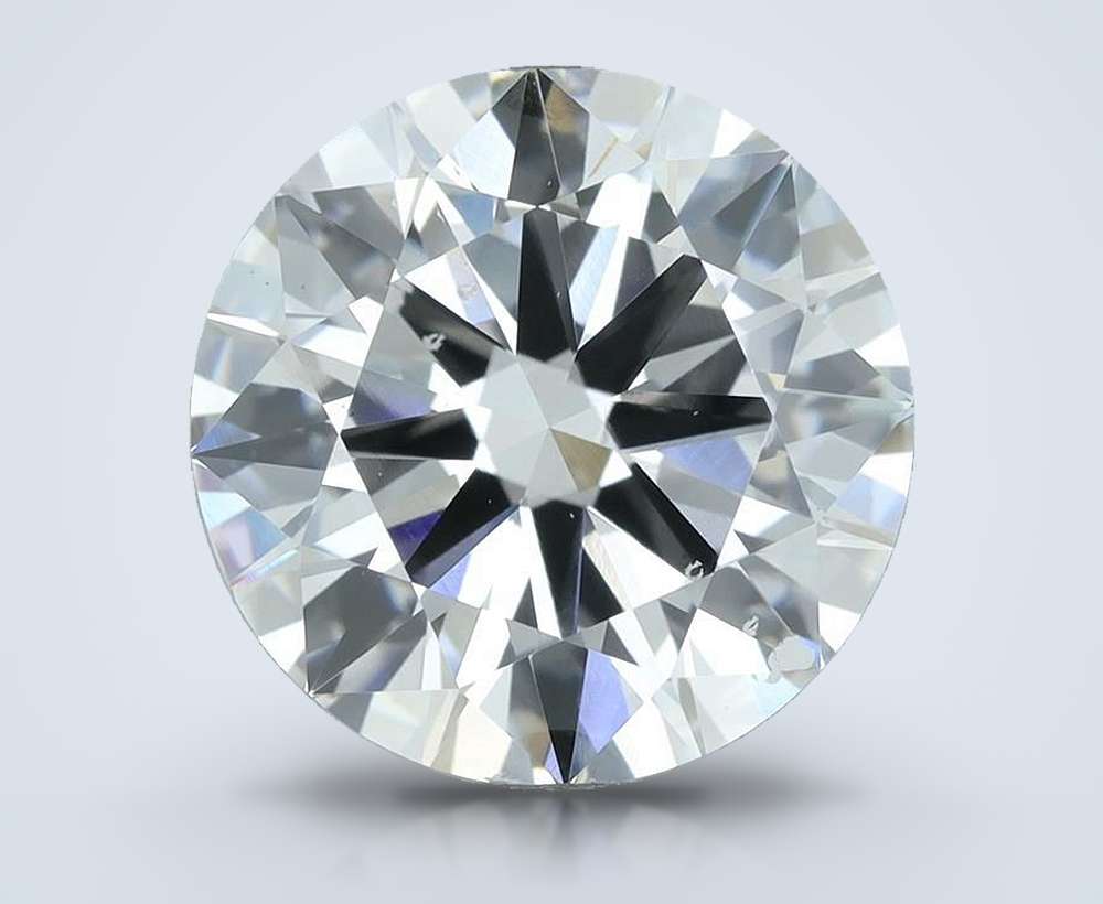 3.82 Carat Round Lab Diamond