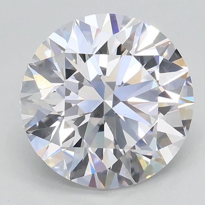 2.02ct D VS1 Rare Carat Ideal Cut Round Lab Grown Diamond