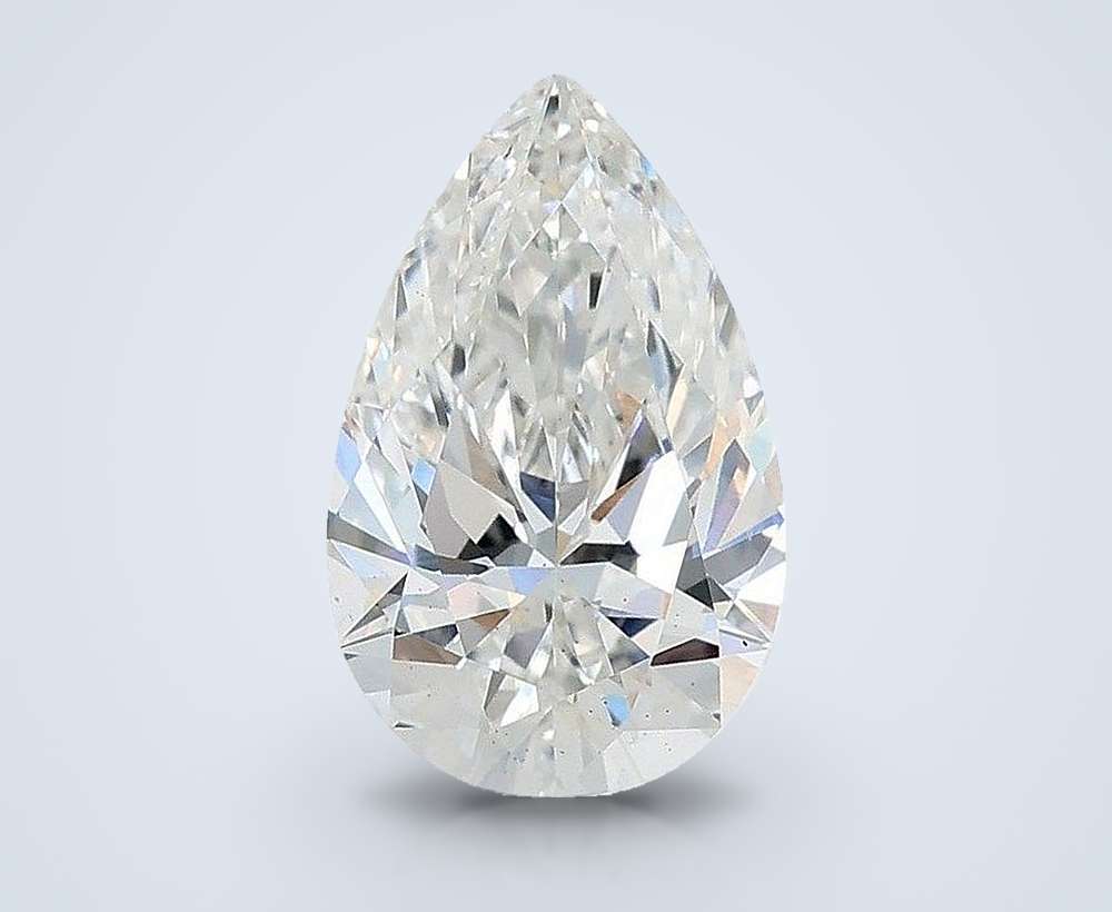 2.59 Carat Pear Lab Diamond