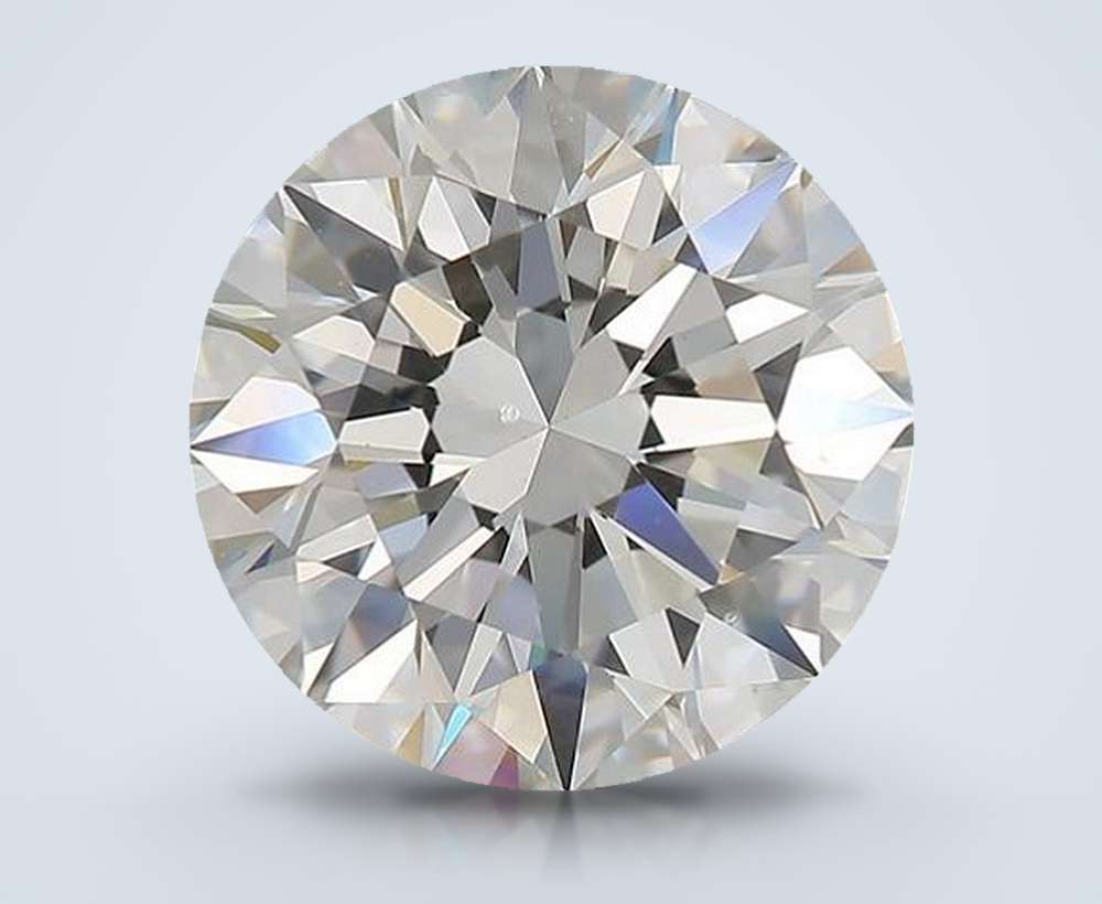 3.60 Carat Round Natural Diamond
