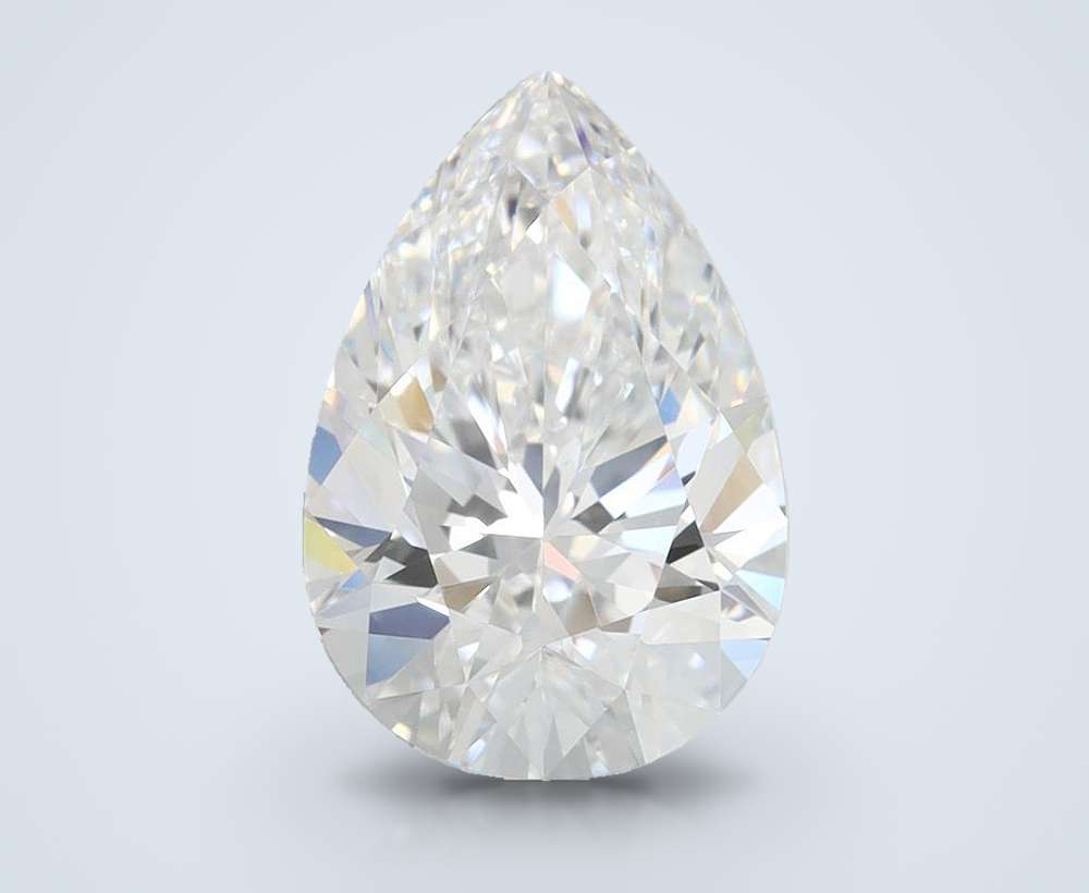 2.60 Carat Pear Lab Diamond