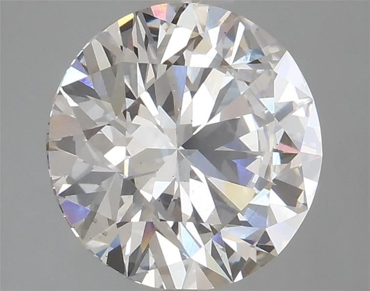 2.89ct H VS2 Rare Carat Ideal Cut Round Lab Grown Diamond