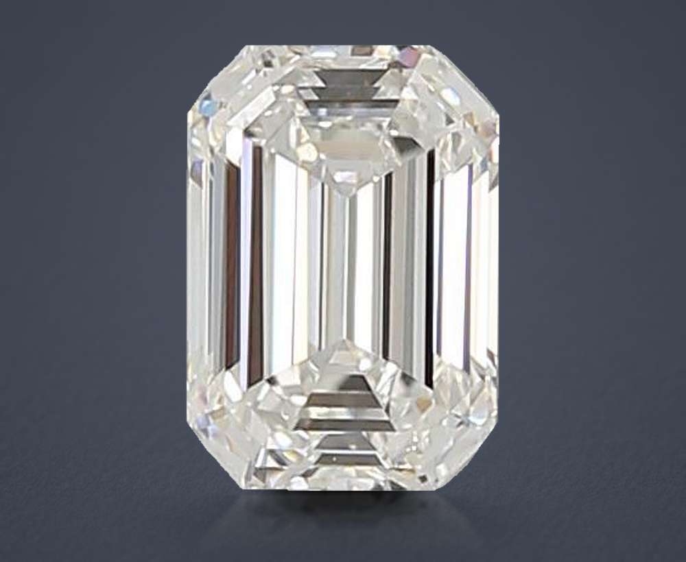 0.56 Carat Emerald Lab Diamond