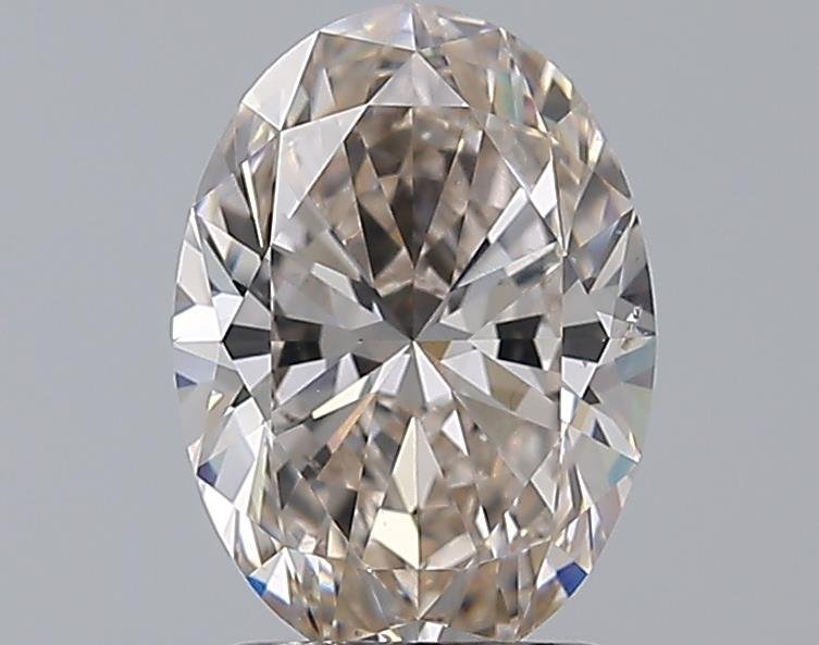 1.70ct K SI2 Rare Carat Ideal Cut Oval Diamond