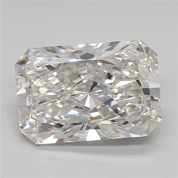 3.40ct G SI1 Rare Carat Ideal Cut Radiant Lab Grown Diamond