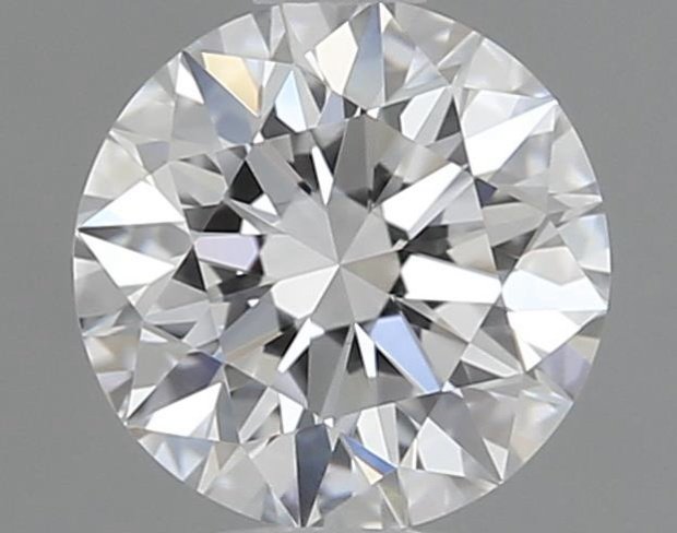 0.51ct D FL Rare Carat Ideal Cut Round Diamond