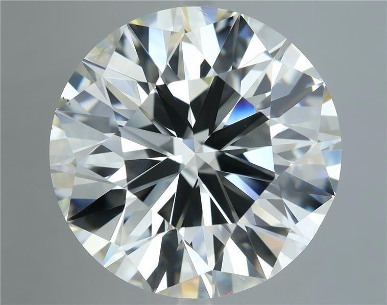 20.02ct J VS2 Rare Carat Ideal Cut Round Diamond