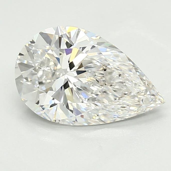 1.52ct E SI1 Rare Carat Ideal Cut Pear Lab Grown Diamond