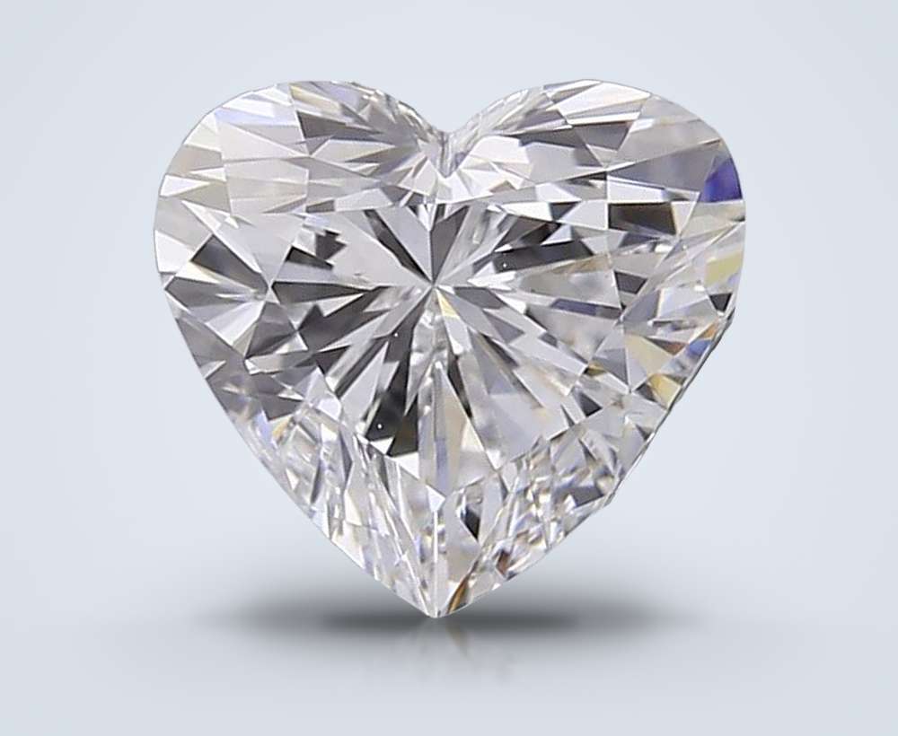 0.91 Carat Heart Lab Diamond