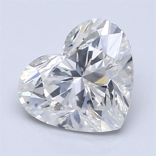 1.71ct I SI2 Rare Carat Ideal Cut Heart Diamond