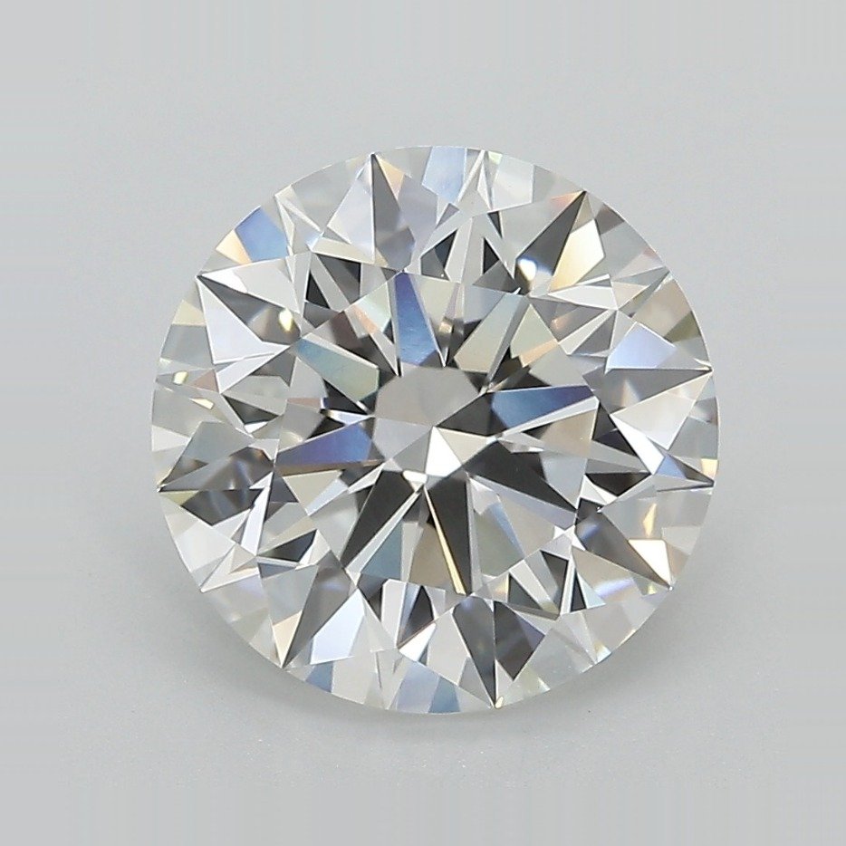 4.22ct E VVS2 Rare Carat Ideal Cut Round Lab Grown Diamond