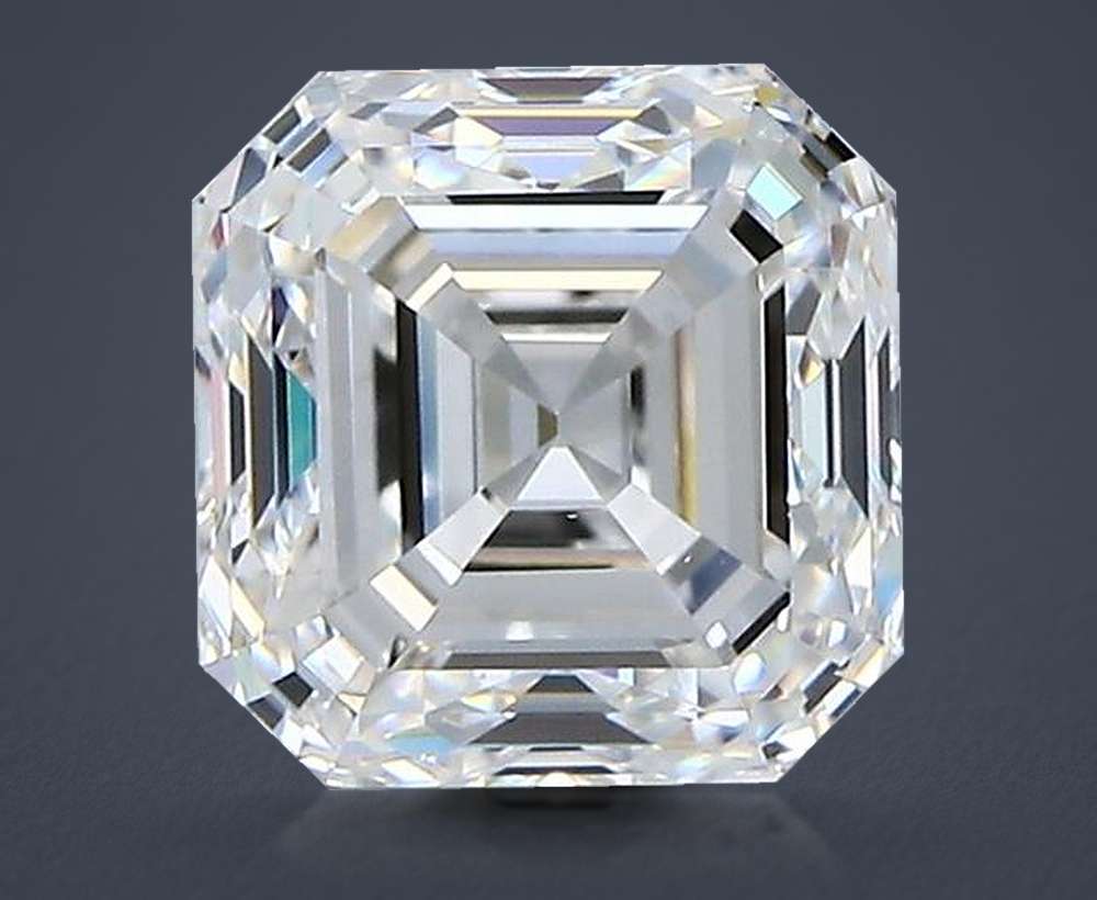 2.01 Carat Asscher Natural Diamond