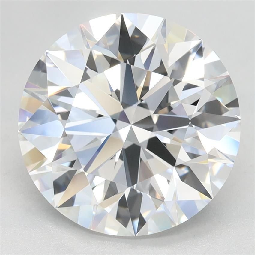 3.64ct D VVS1 Rare Carat Ideal Cut Round Lab Grown Diamond