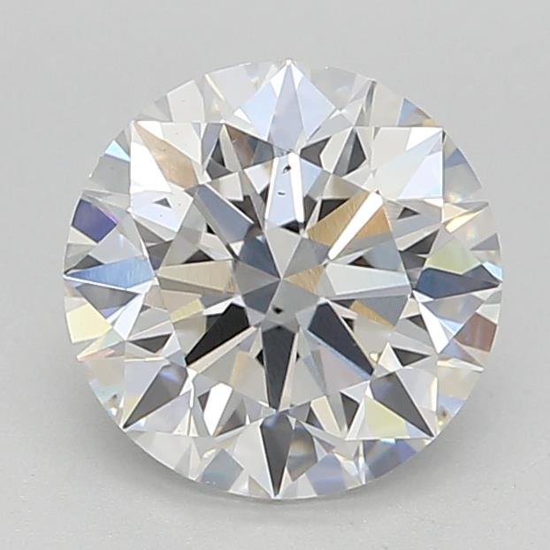 1.54ct F VS2 Rare Carat Ideal Cut Round Lab Grown Diamond