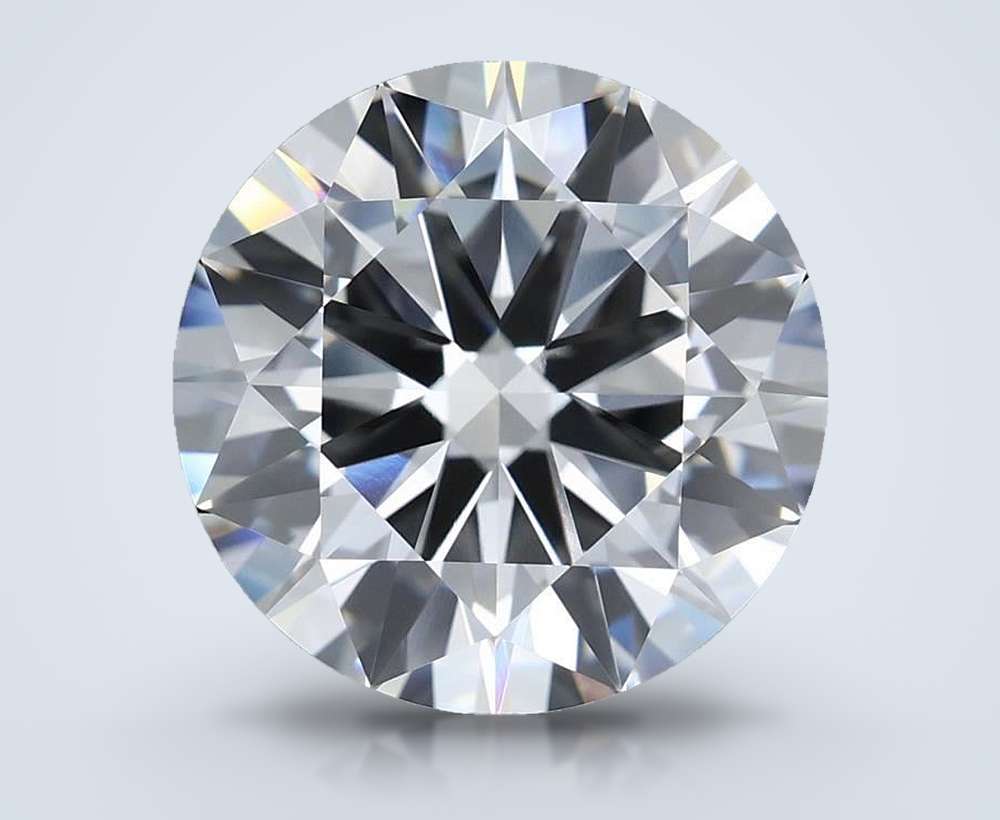 7.00 Carat Round Lab Diamond
