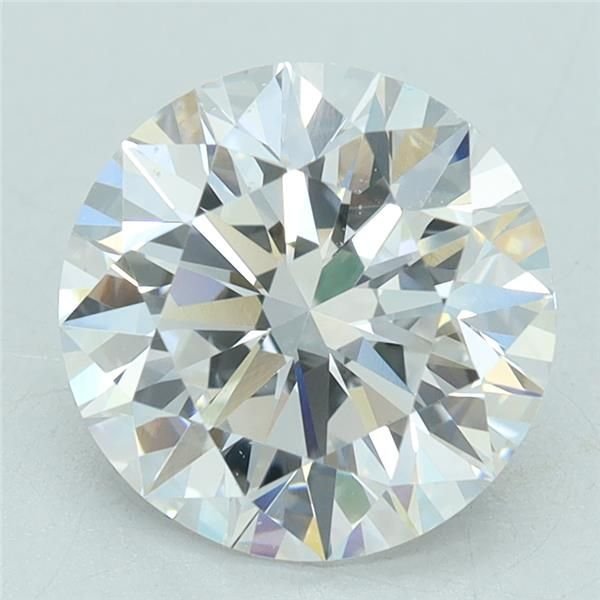 1.96ct D VS2 Rare Carat Ideal Cut Round Lab Grown Diamond