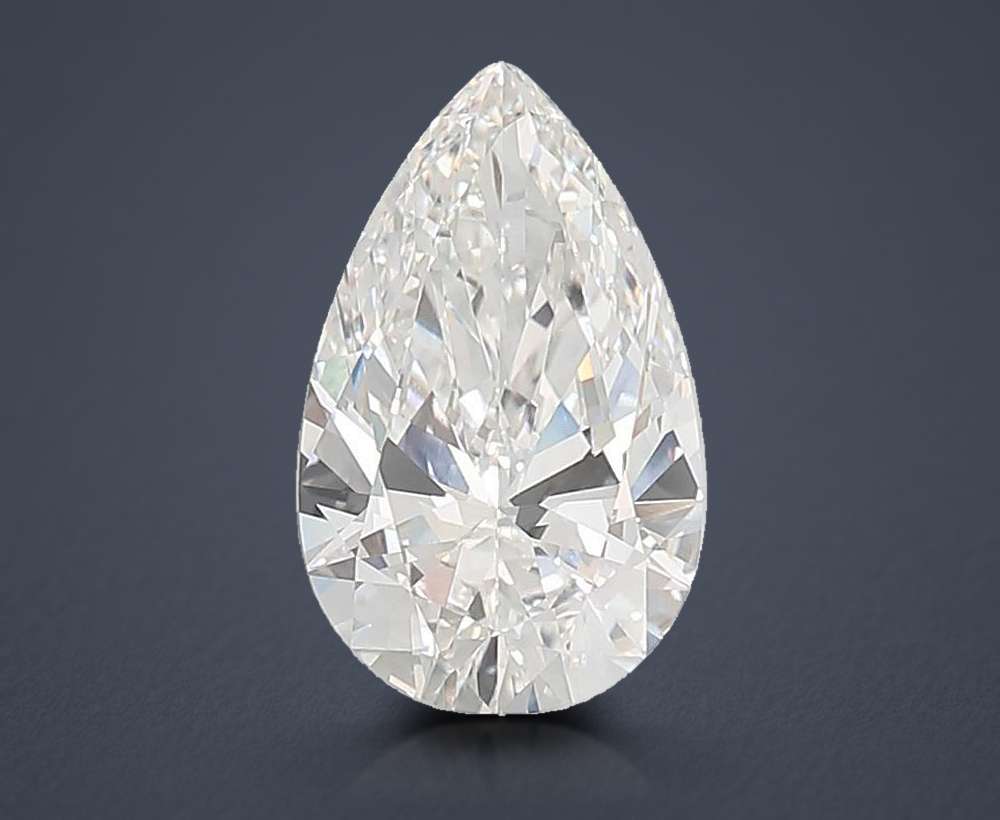10.05 Carat Pear Lab Diamond