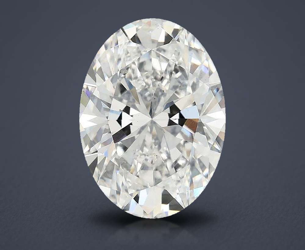 3.74 Carat Oval Lab Diamond