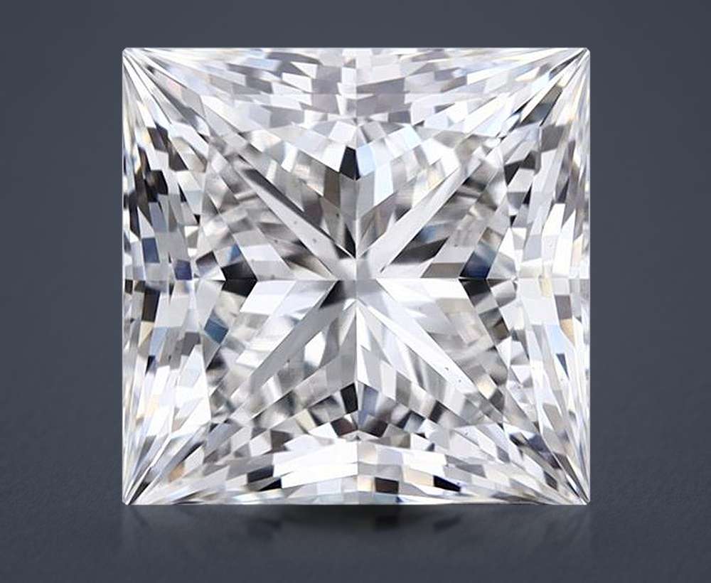 2.60 Carat Princess Lab Diamond