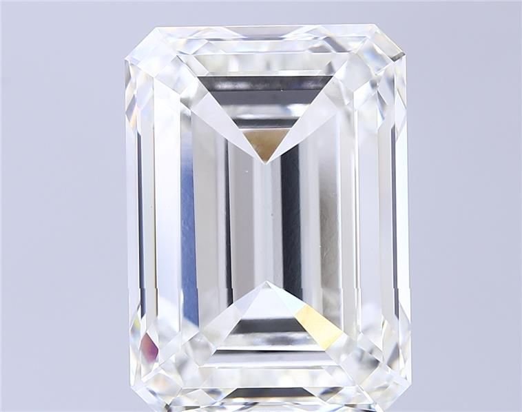 20.03ct G VVS2 Rare Carat Ideal Cut Emerald Lab Grown Diamond