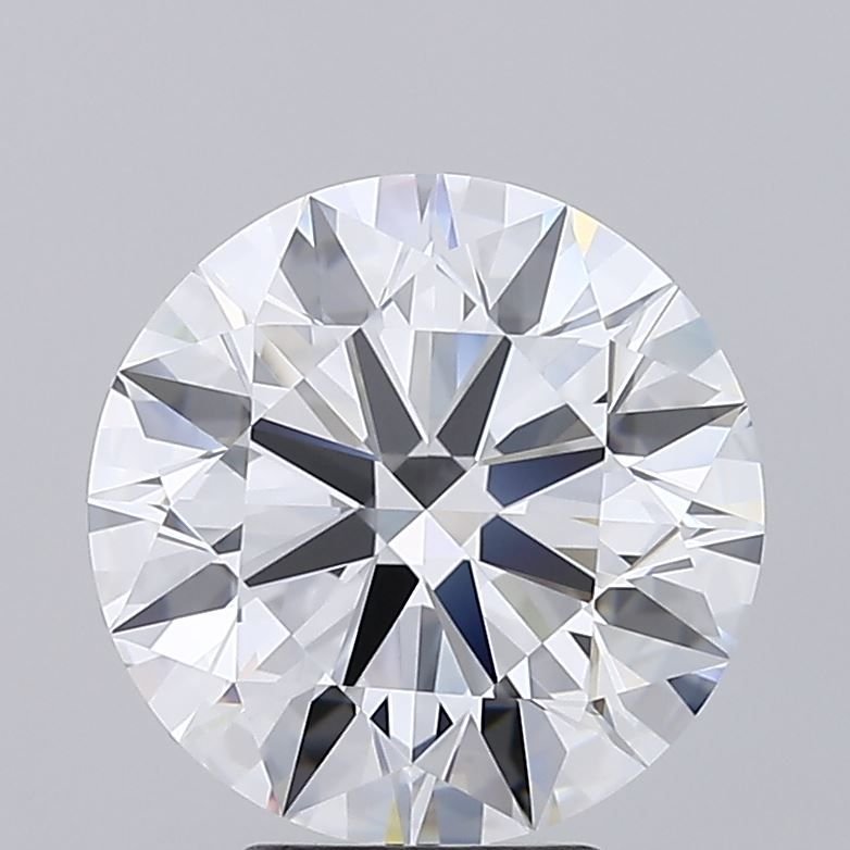 5.43ct F IF Rare Carat Ideal Cut Round Lab Grown Diamond