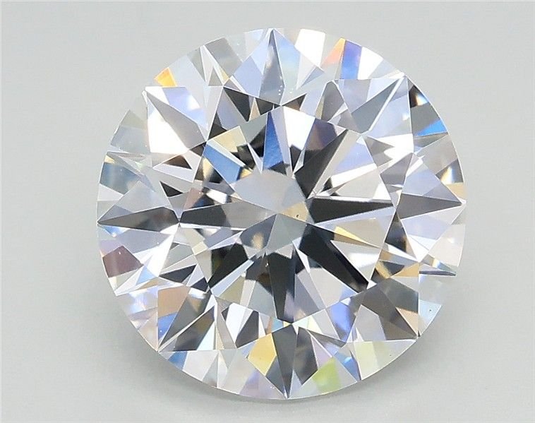 3.05ct D VS1 Excellent Cut Round Lab Grown Diamond