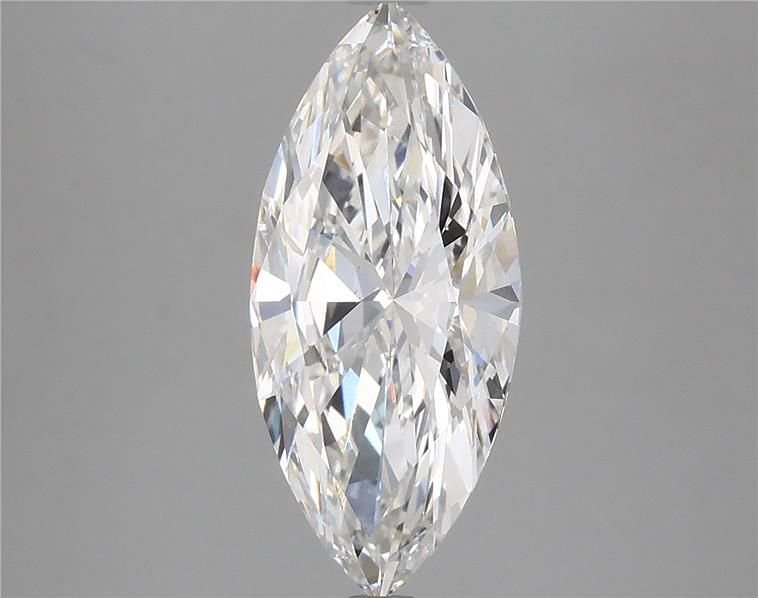 3.05ct G SI1 Rare Carat Ideal Cut Marquise Lab Grown Diamond